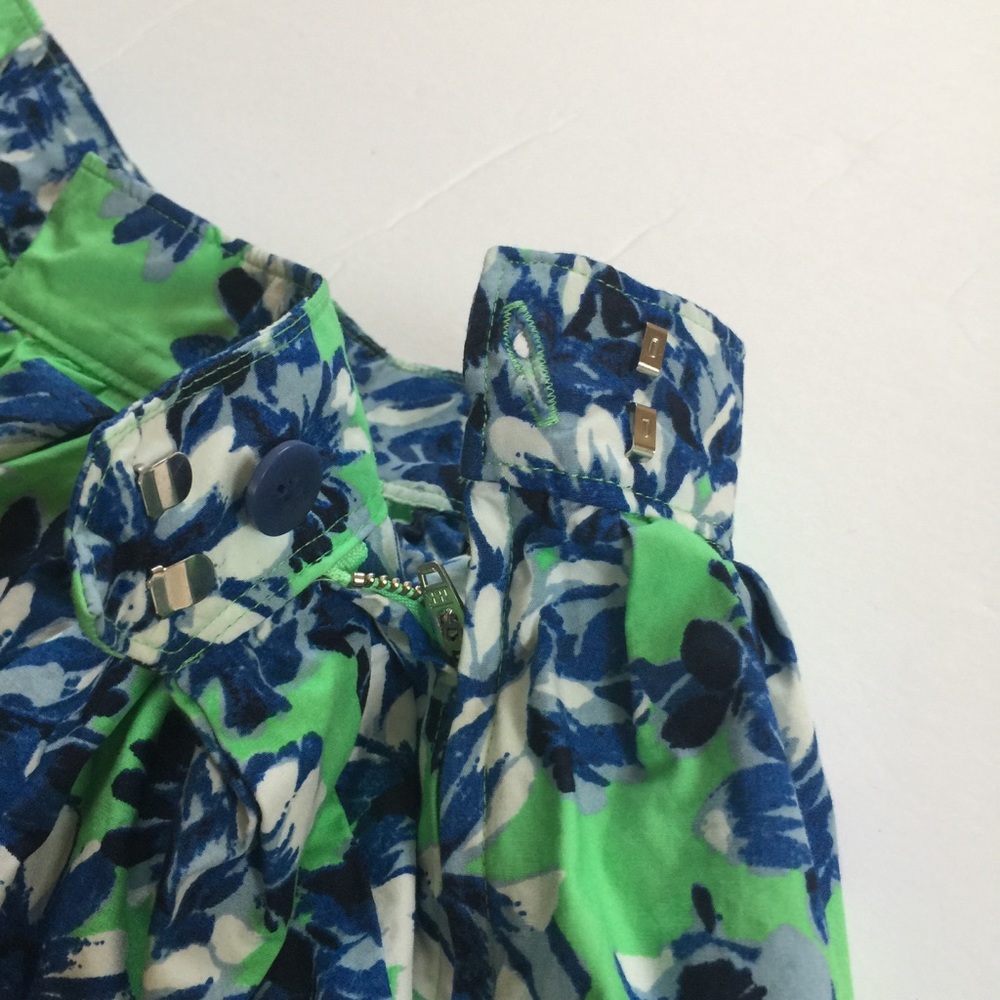 JCrew Black Label Floral Poplin Skirt - Picture 3 of 6